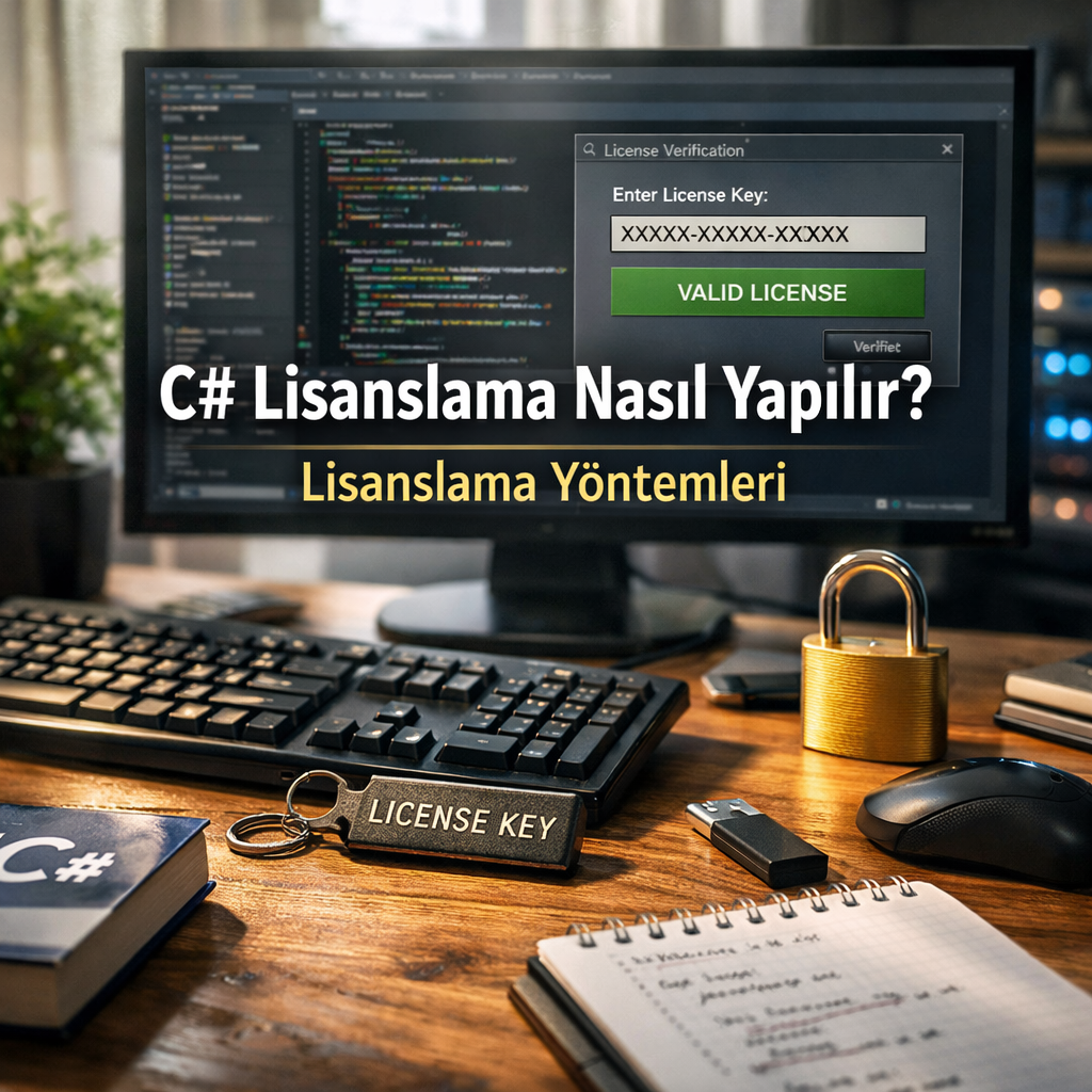C# Lisanslama Nasıl Yapılır? Lisanslama Yöntemleri