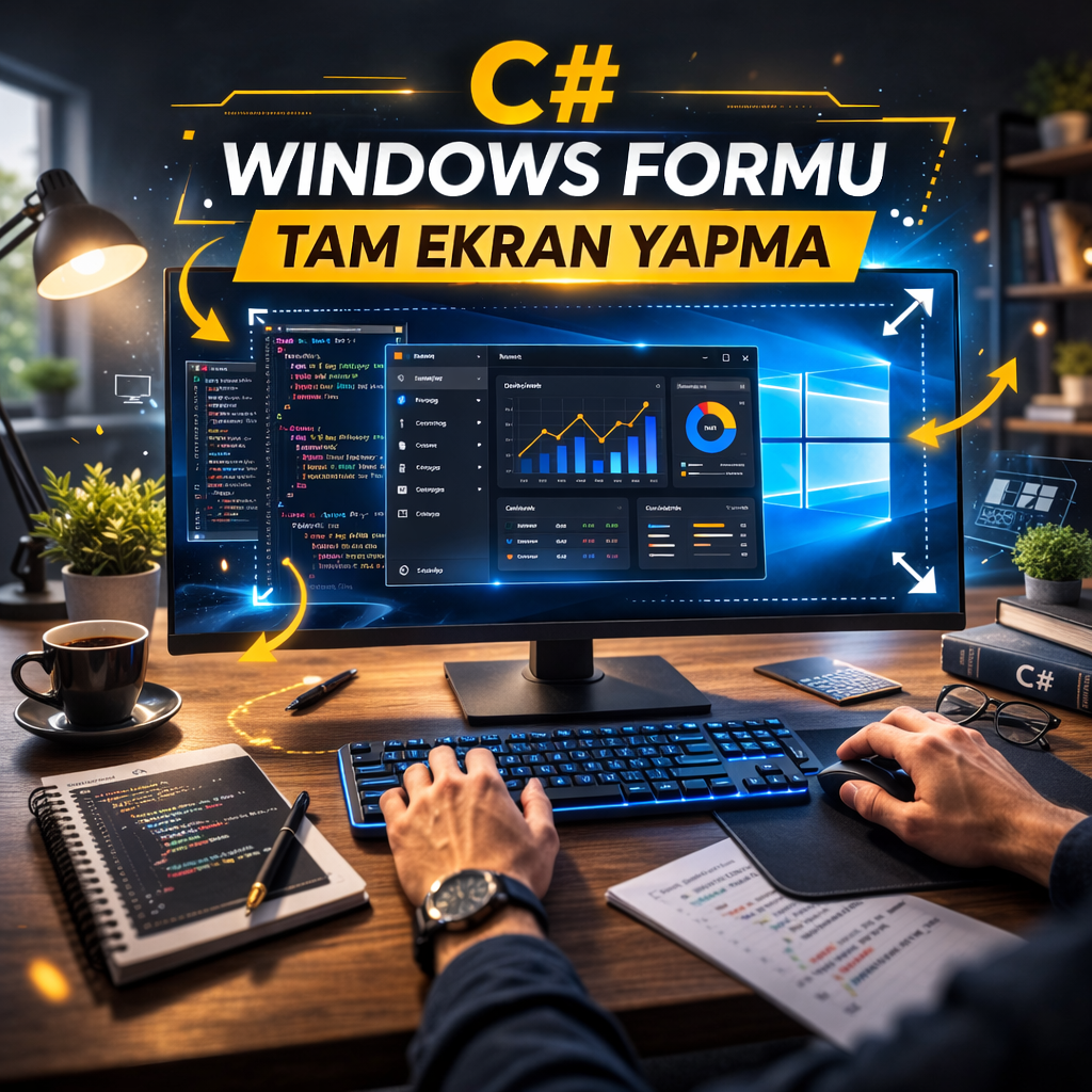 C# Windows Form Form Tam Ekran Nasıl Yapılır?