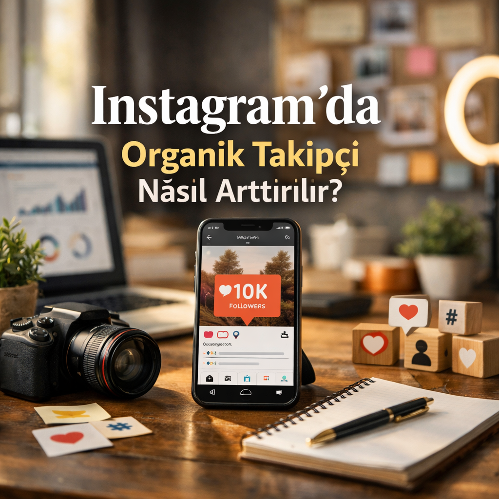Instagram ’Da Organik Takipçi Nasıl Arttırılır? | 2026 Rehberi