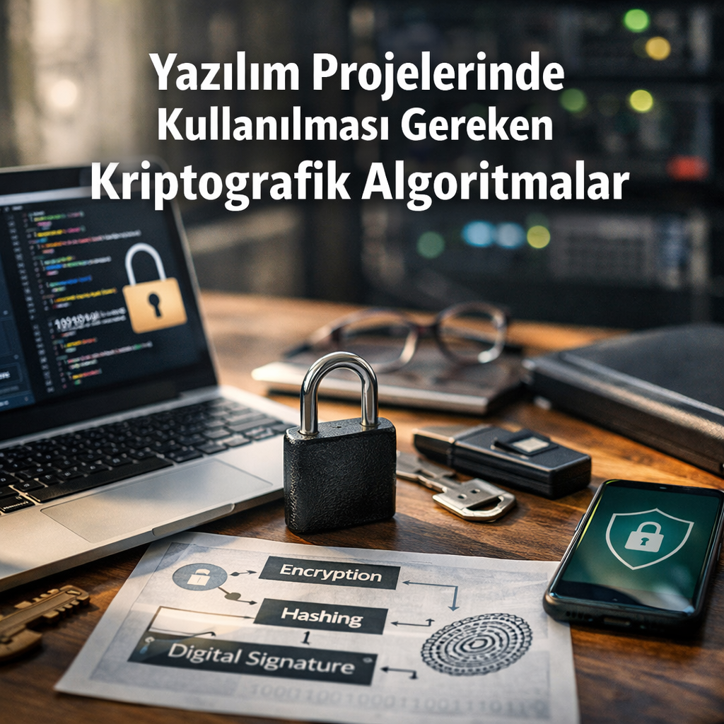 Yazılımda Kriptografik Algoritmalar Nerede Kullanılır?