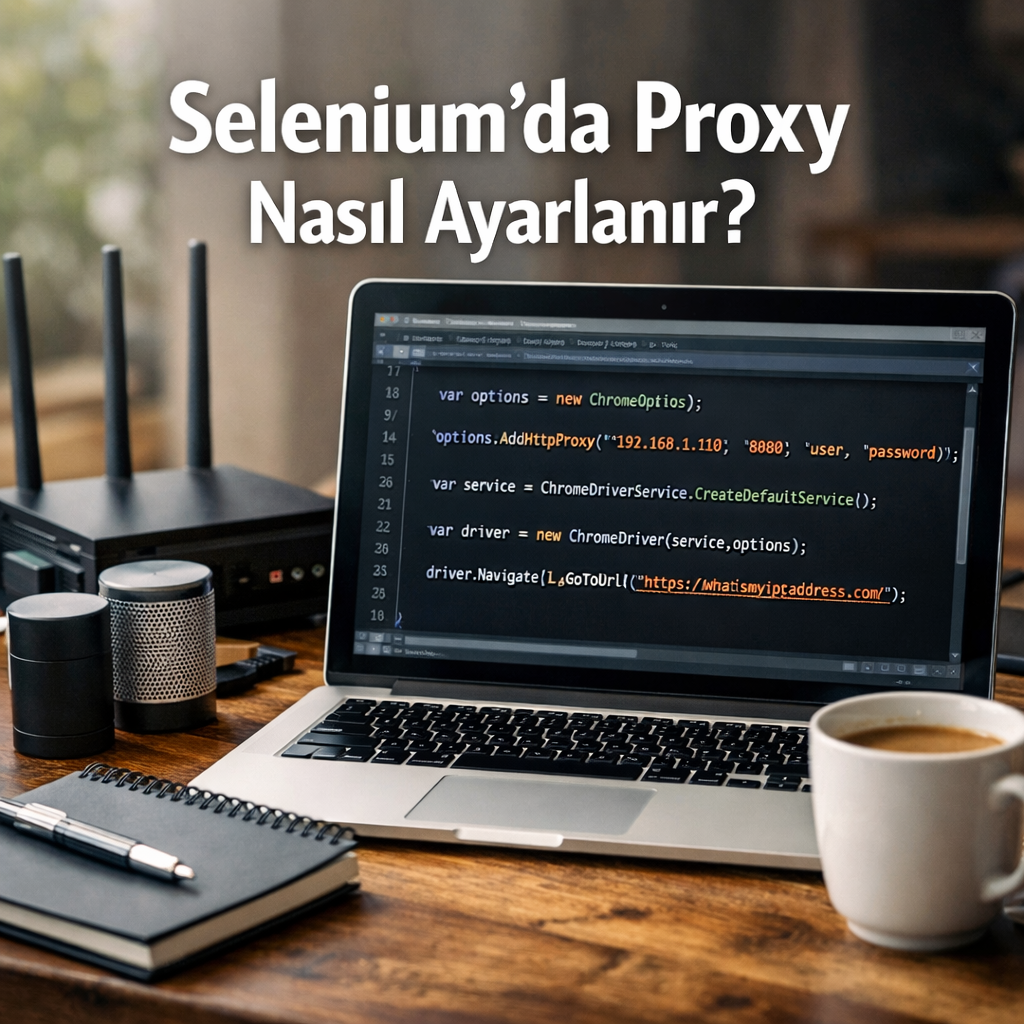 Selenium'da Proxy Nasıl Ayarlanır?