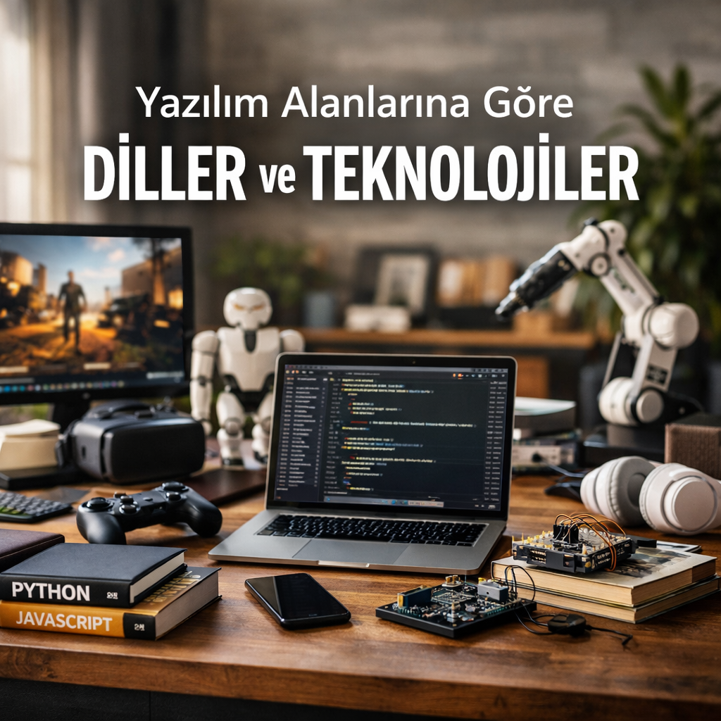 Yazılım Alanlarına Göre Diller Ve Teknolojiler Nelerdir?